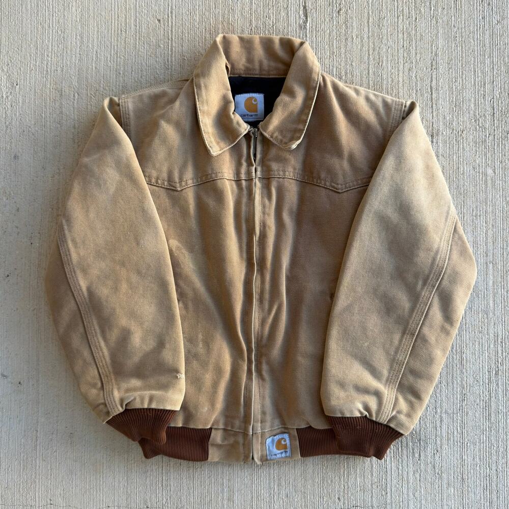 Carhartt YOUTH brown santa fe work wear jacket